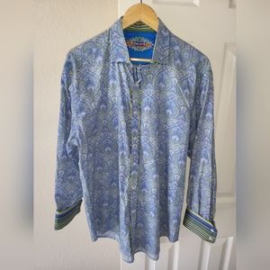 XXL Robert Graham button up dress shirt.